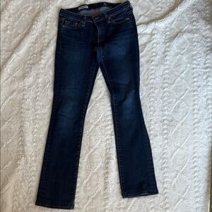 Ag Adriano Goldschmied Dark Blue Boot Cut Jeans- the Ballad - slim boot